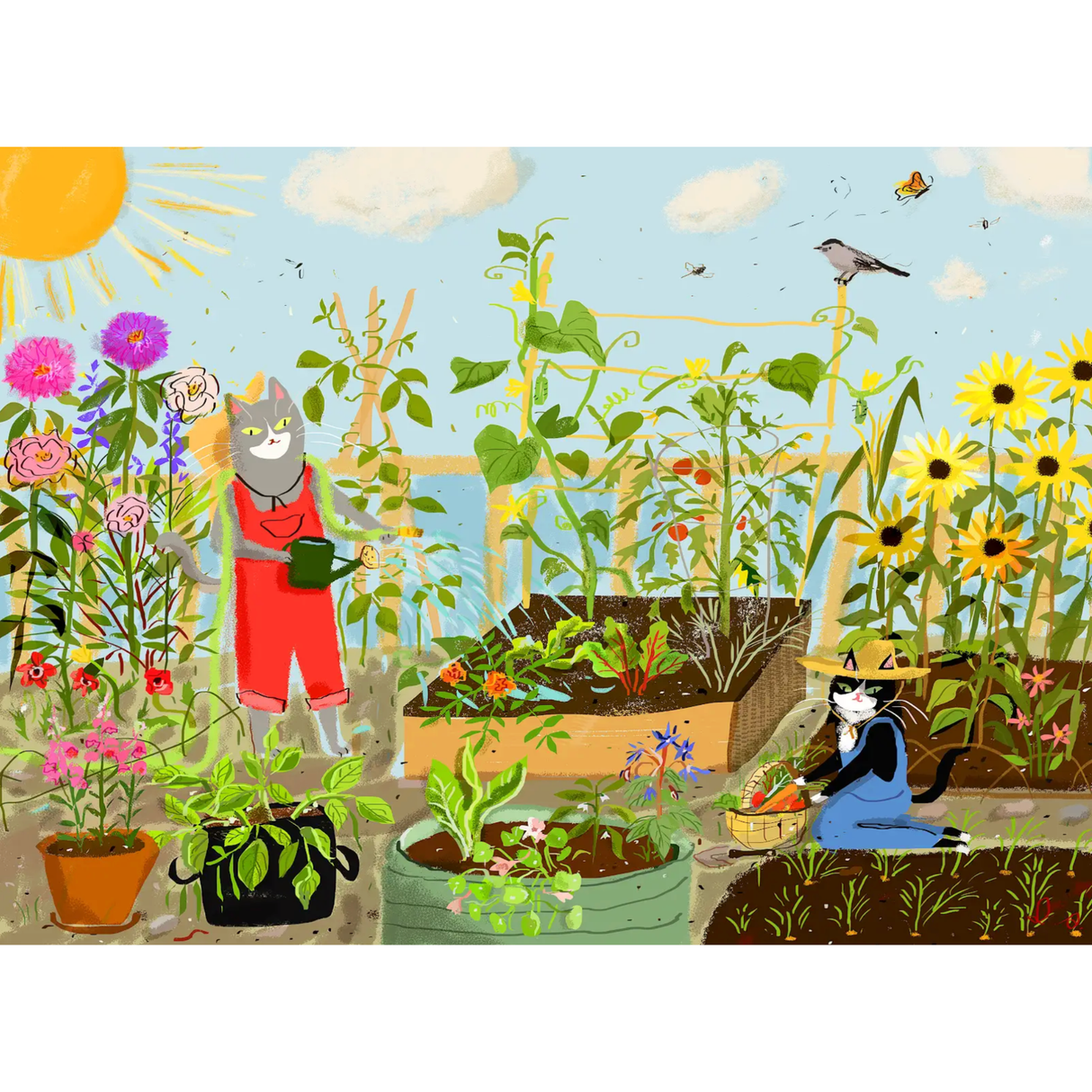 Grow me a Garden 500 Piece Jigsaw Puzzle | Puzzlefolk - Jigsaw Puzzles - The Puzzle Center