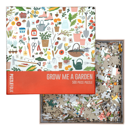 Grow me a Garden 500 Piece Jigsaw Puzzle | Puzzlefolk - Jigsaw Puzzles - The Puzzle Center