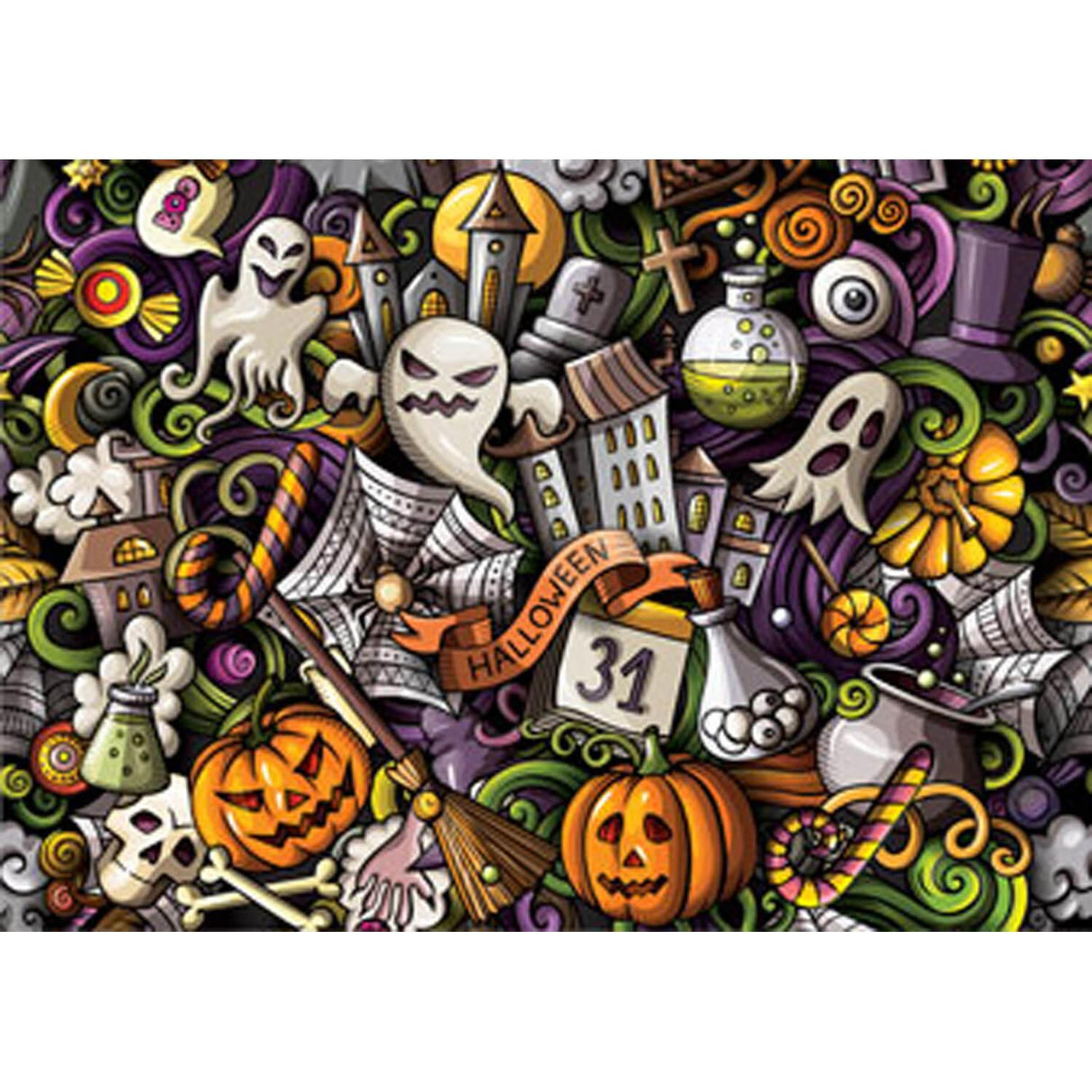 Halloween 1000 Piece Jigsaw Puzzle | Yazz Puzzles - Yazz - Jigsaw Puzzles - The Puzzle Center