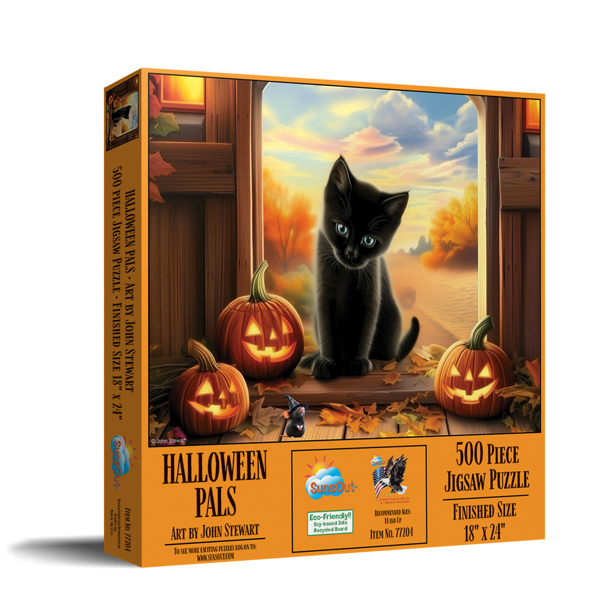 Halloween Pals 500 Piece Jigsaw Puzzle | SunsOut