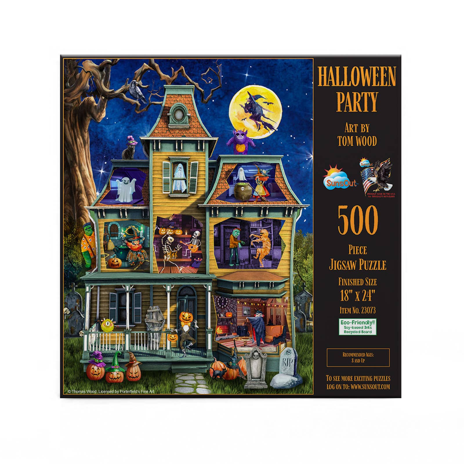 Halloween Party 500 Piece Puzzle – The Puzzle Center