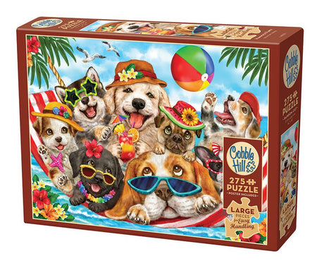 Hammock Party Easy Handling 275 Piece Jigsaw Puzzle | Cobble Hill - Jigsaw Puzzles - The Puzzle Center