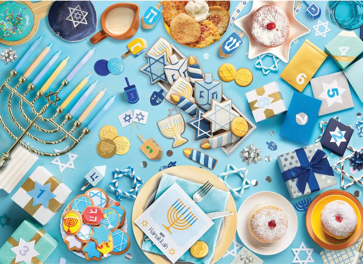 Hanukkah Table 1000 Piece Jigsaw Puzzle | Eurographics - Jigsaw Puzzles - The Puzzle Center