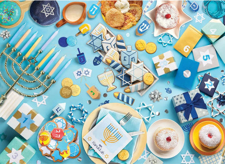 Hanukkah Table 1000 Piece Jigsaw Puzzle | Eurographics - Jigsaw Puzzles - The Puzzle Center