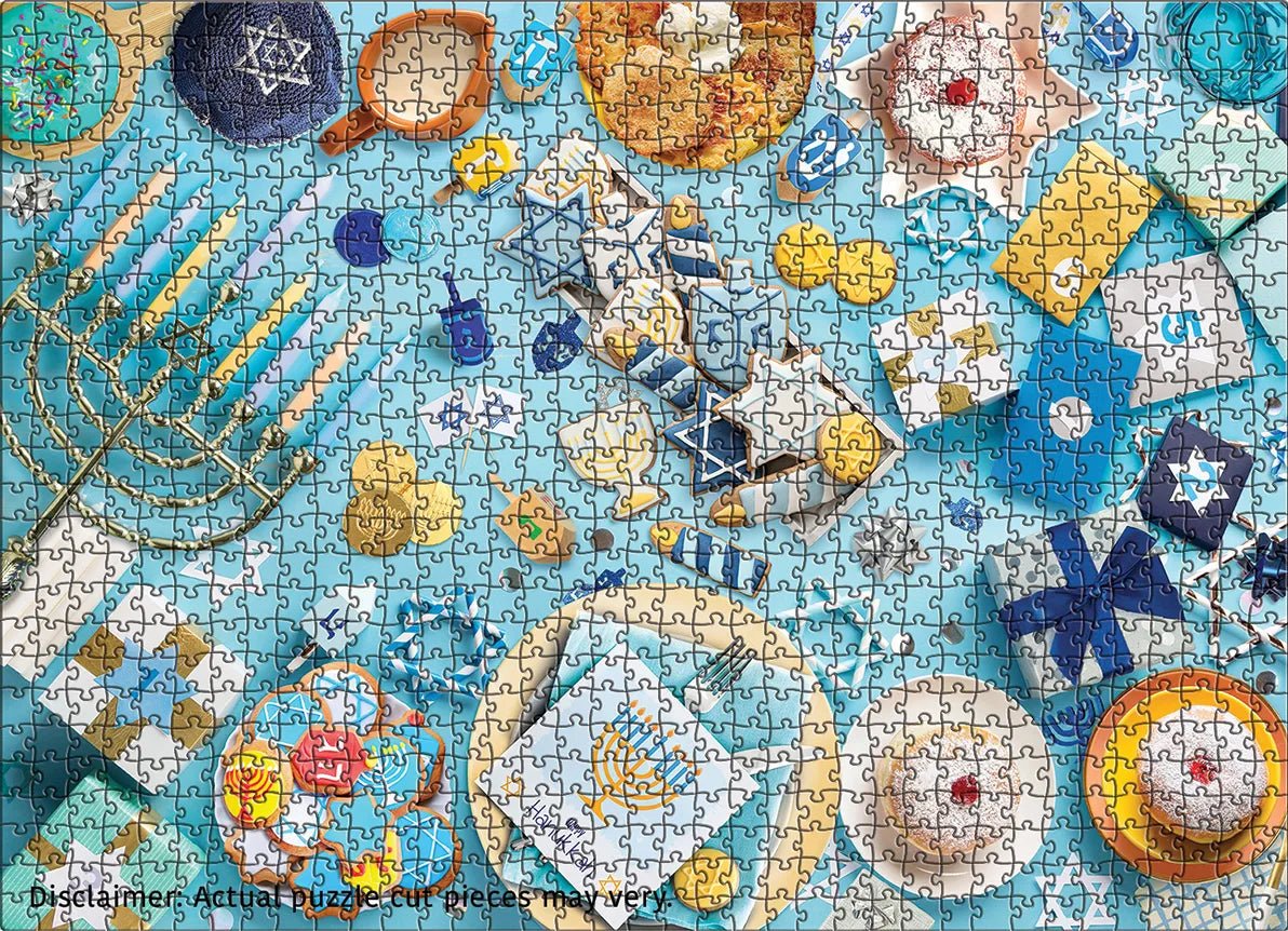 Hanukkah Table 1000 Piece Jigsaw Puzzle | Eurographics - Jigsaw Puzzles - The Puzzle Center