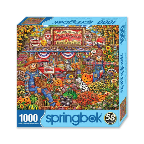 Happy Fall Y'all 1000 Piece Jigsaw Puzzle | Springbok Puzzles - Springbok Puzzles - Jigsaw Puzzles - The Puzzle Center