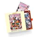 Happy Halloween 500 Piece Jigsaw Puzzle | WerkShoppe - Jigsaw Puzzle - The Puzzle Center