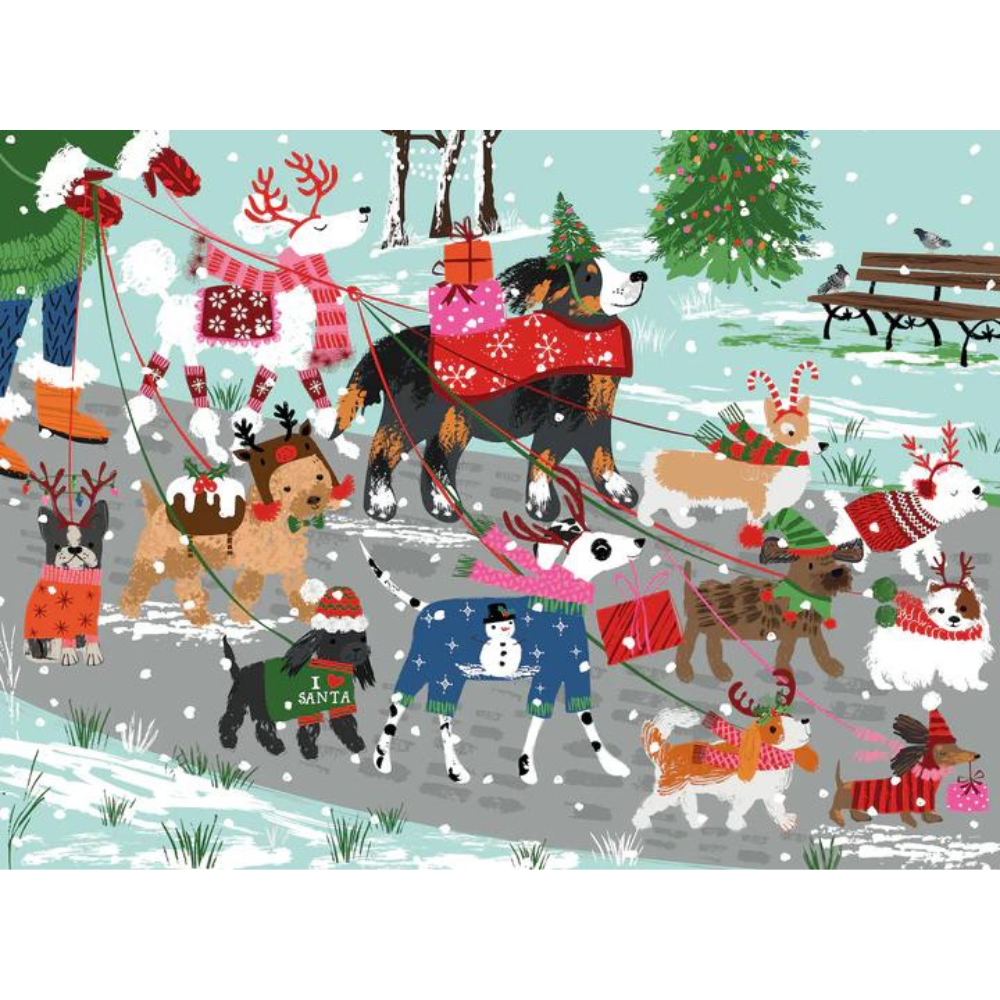 Happy Howlidays 1000 Piece Jigsaw Puzzle | Puzzlefolk - Jigsaw Puzzle - The Puzzle Center