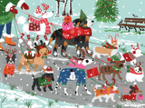 Happy Howlidays 1000 Piece Jigsaw Puzzle | Puzzlefolk - Jigsaw Puzzle - The Puzzle Center