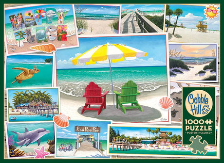 Happy Place 1000 Piece Jigsaw Puzzle | Cobble Hill - Jigsaw Puzzles - The Puzzle Center
