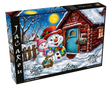 Happy Snowman Family 1000 Piece Jigsaw Puzzle | JaCaRou - Jigsaw Puzzles - The Puzzle Center