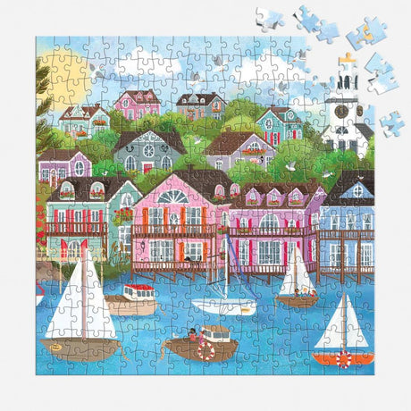 Harbor By The Sea 300 Piece Jigsaw Puzzle by Galison - Galison - Jigsaw Puzzles - The Puzzle Center