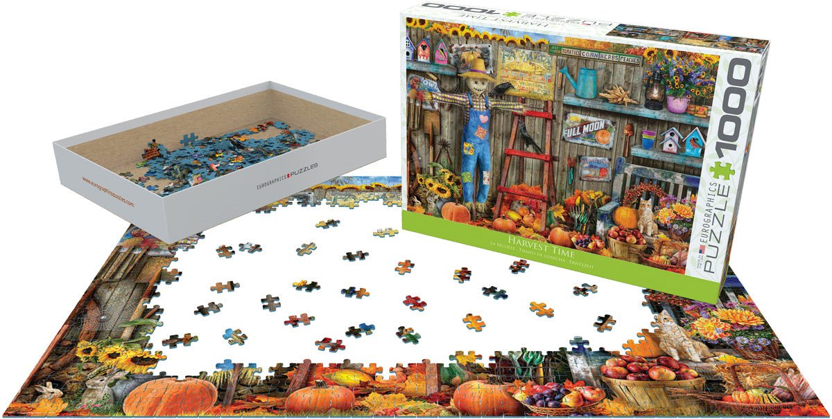 Harvest Time 1000 Piece Jigsaw Puzzle by Eurographics - Eurographics - Jigsaw Puzzles - The Puzzle Center - 