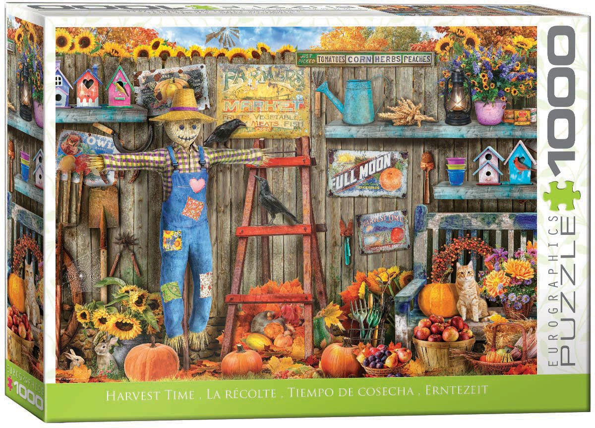 Harvest Time 1000 Piece Jigsaw Puzzle by Eurographics - Eurographics - Jigsaw Puzzles - The Puzzle Center - 