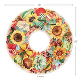 Harvest Wreath 1000 Piece Round Jigsaw Puzzle | WerkShoppe - Jigsaw Puzzle - The Puzzle Center