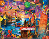 Hawaiian Oasis 1000 Piece Jigsaw Puzzle by Springbok Puzzles - Springbok Puzzles - Jigsaw Puzzles - The Puzzle Center