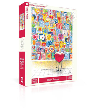 Heart Trouble 1000 Piece Jigsaw Puzzle | New York Puzzle Company - Jigsaw Puzzles - The Puzzle Center