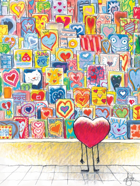 Heart Trouble 1000 Piece Jigsaw Puzzle | New York Puzzle Company - Jigsaw Puzzles - The Puzzle Center