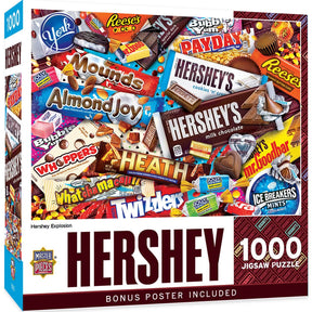 Hershey's Explosion 1000 Piece Puzzle | Masterpieces Puzzles - Masterpieces Puzzles - Jigsaw Puzzles - The Puzzle Center