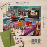 Hershey's Home Kitchen 500 Piece Jigsaw Puzzle | Springbok Puzzles - Jigsaw Puzzles - The Puzzle Center