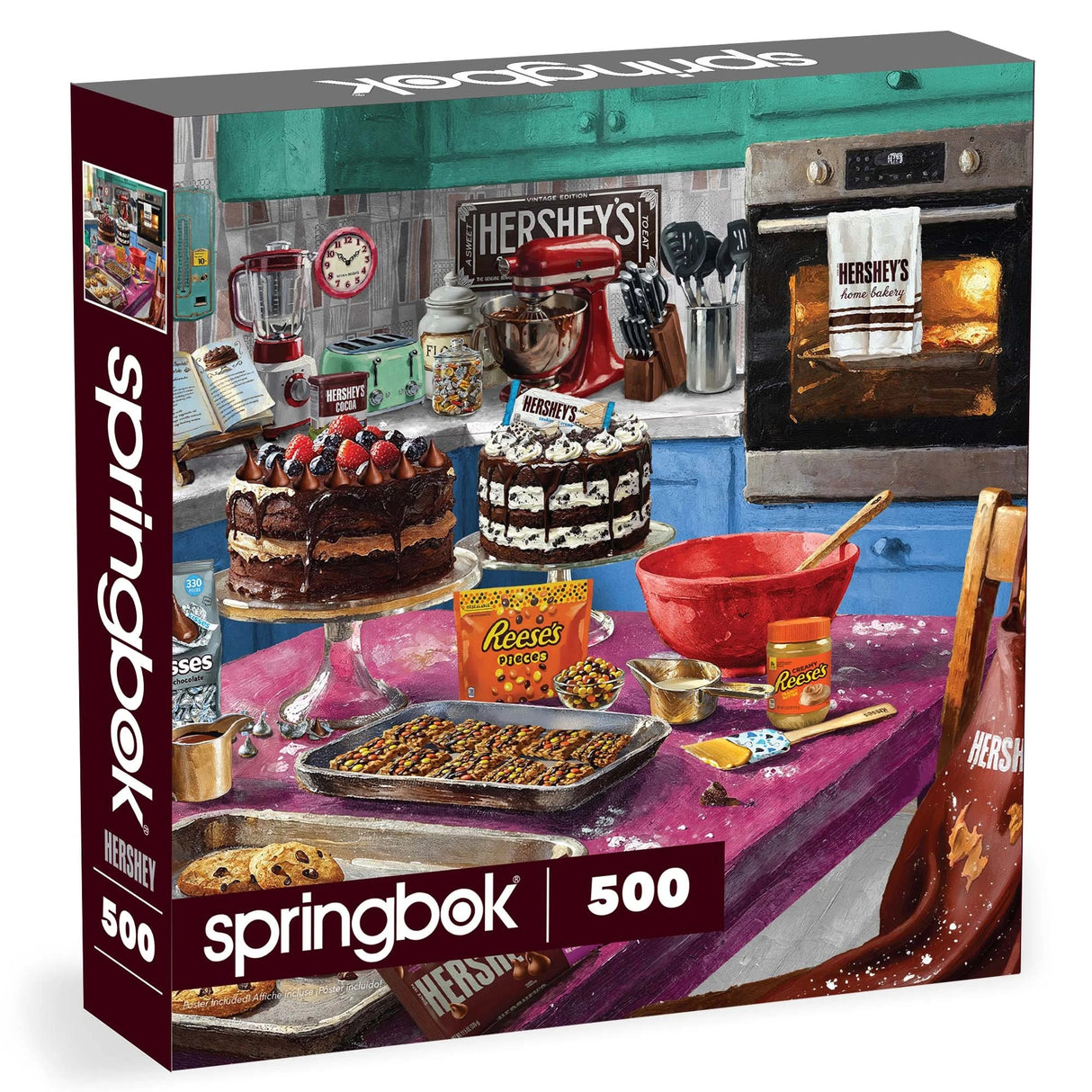 Hershey's Home Kitchen 500 Piece Jigsaw Puzzle | Springbok Puzzles - Jigsaw Puzzles - The Puzzle Center