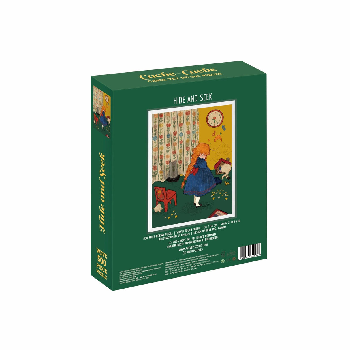 Hide and Seek 500 Piece Jigsaw Puzzle | WEVE - Jigsaw Puzzles - The Puzzle Center