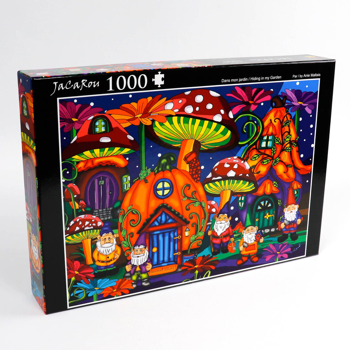 Hiding in My Garden 1000 Piece Jigsaw Puzzle by JaCaRou Puzzles - JaCaRou Puzzles Inc. - Jigsaw Puzzles - The Puzzle Center - 