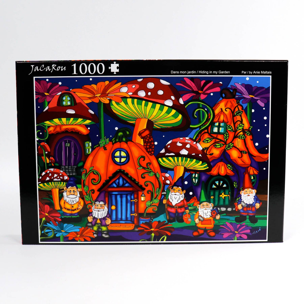 Hiding in My Garden 1000 Piece Jigsaw Puzzle by JaCaRou Puzzles - JaCaRou Puzzles Inc. - Jigsaw Puzzles - The Puzzle Center - 