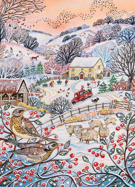 Hilltop Farm 1000 Piece Jigsaw Puzzle | Cobble Hill - Jigsaw Puzzles - The Puzzle Center