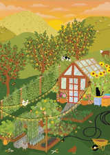 Hobby Farm 500 Piece JIgsaw Puzzle | Villager - Jigsaw Puzzle - The Puzzle Center