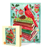 Holiday Bookclub 500 Piece Jigsaw Puzzle | WerkShoppe - Jigsaw Puzzle - The Puzzle Center