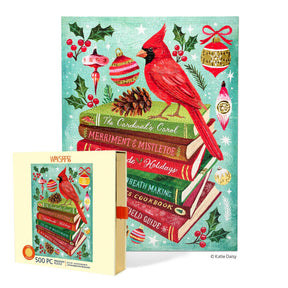 Holiday Bookclub 500 Piece Jigsaw Puzzle | WerkShoppe - Jigsaw Puzzle - The Puzzle Center