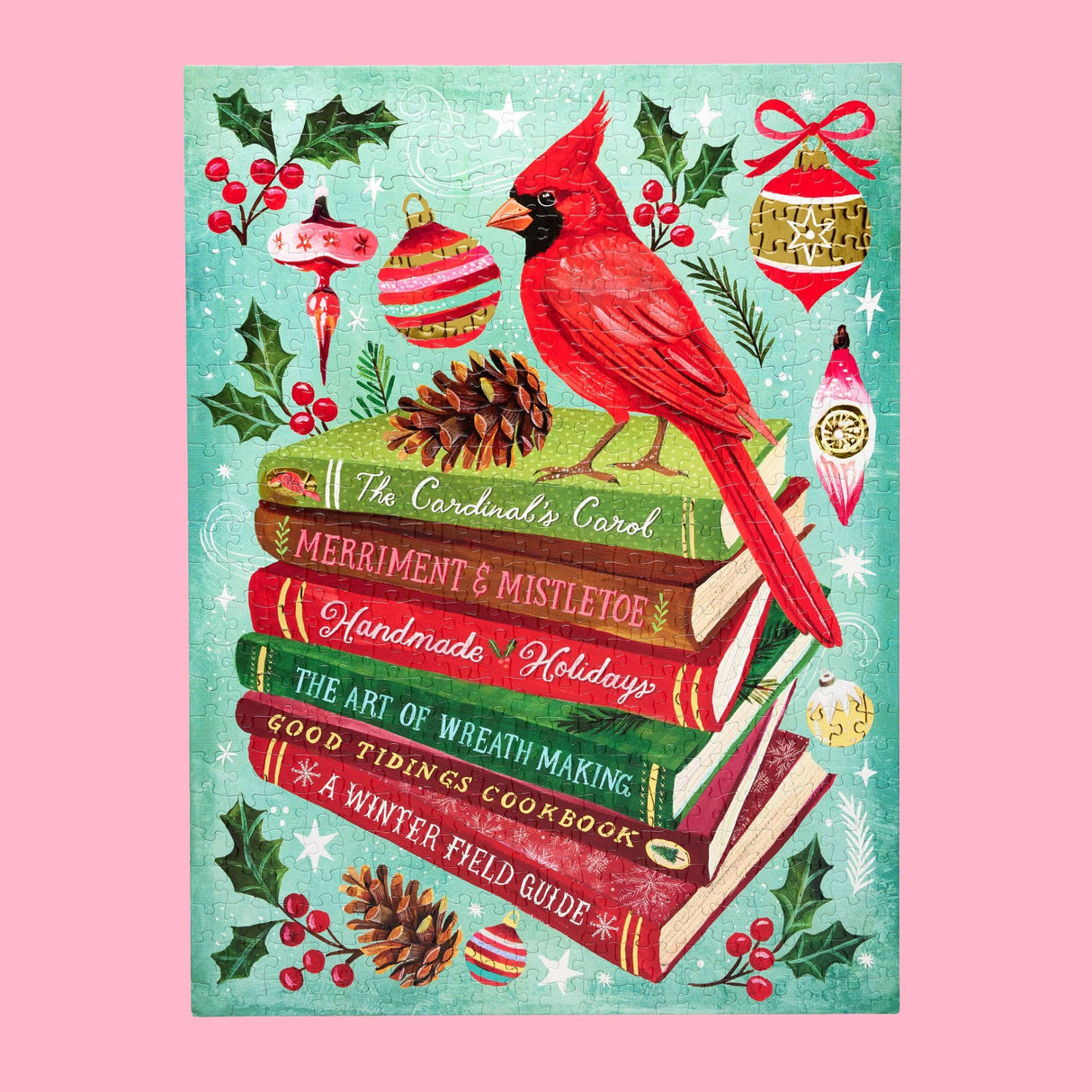 Holiday Bookclub 500 Piece Jigsaw Puzzle | WerkShoppe - Jigsaw Puzzle - The Puzzle Center