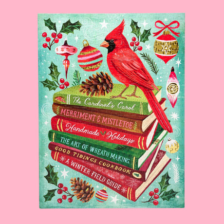 Holiday Bookclub 500 Piece Jigsaw Puzzle | WerkShoppe - Jigsaw Puzzle - The Puzzle Center