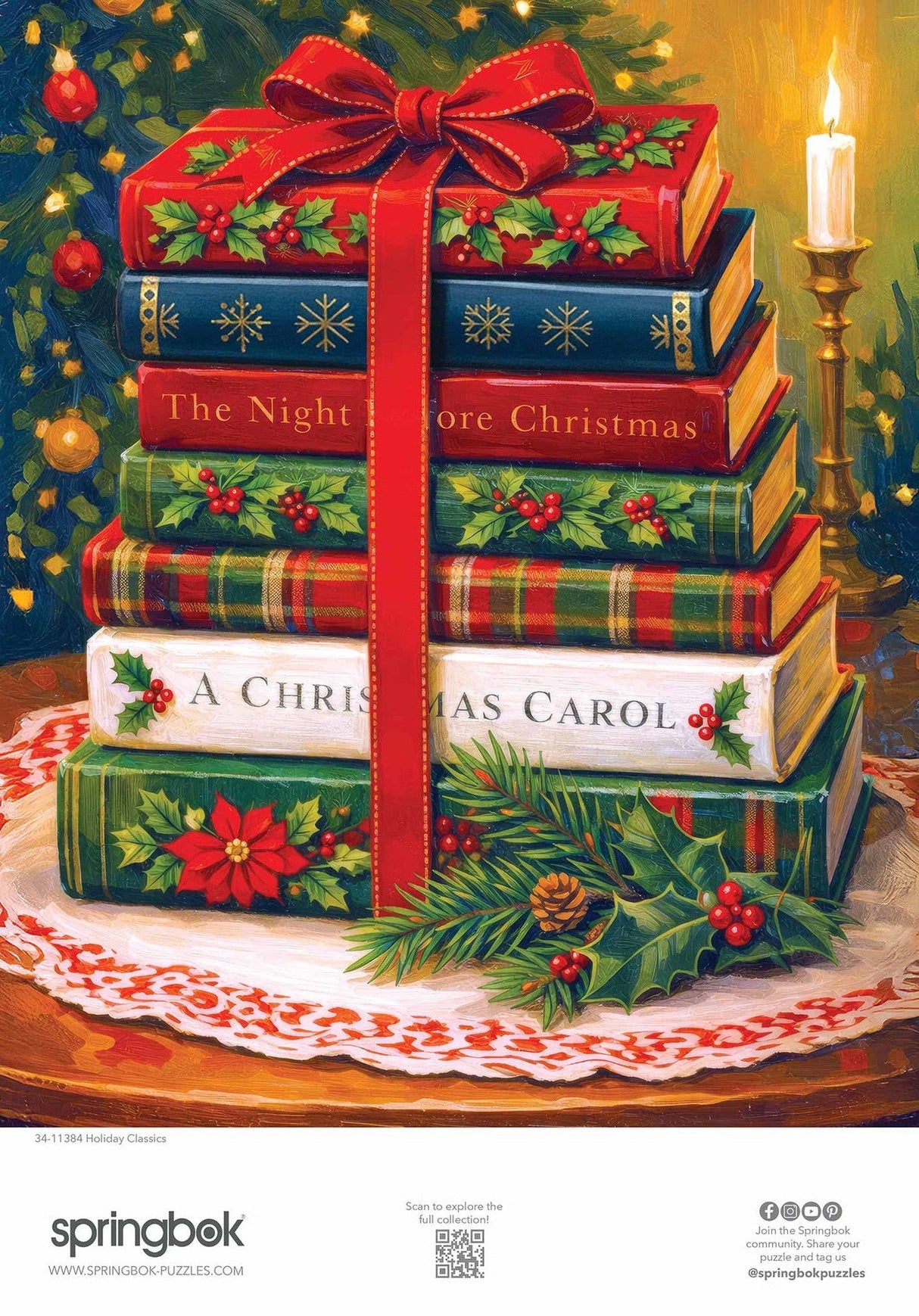 Holiday Classics 1000 Piece Jigsaw Puzzle | Springbok Puzzles - Jigsaw Puzzles - The Puzzle Center
