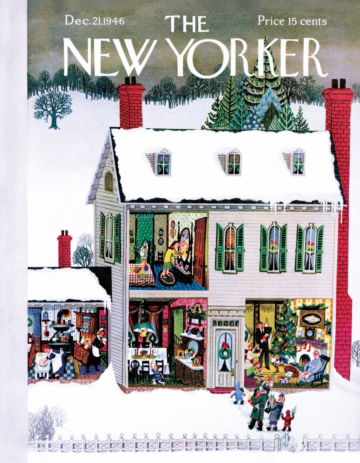 Home for the Holidays Mini 100 Piece Jigsaw Puzzle | New York Puzzle Company - Jigsaw Puzzles - The Puzzle Center