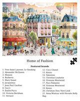 Home of Fashion 1000 Piece Jigsaw Puzzle | Penny Puzzle - Jigsaw Puzzles - The Puzzle Center