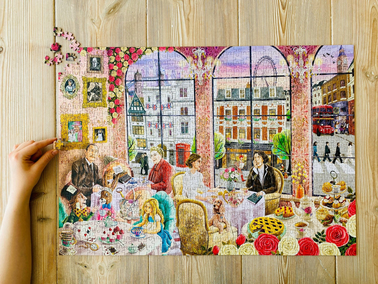 Home of High Tea 1000 Piece Jigsaw Puzzle | Penny Puzzle - Jigsaw Puzzles - The Puzzle Center