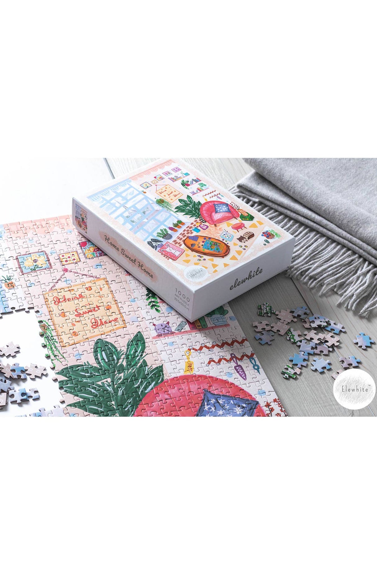 Home Sweet Home 1000 Piece Jigsaw Puzzle | Elewhite - Jigsaw Puzzles - The Puzzle Center