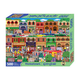 Hometown 500 Piece Jigsaw Puzzle by Springbok Puzzles - Springbok Puzzles - Jigsaw Puzzles - The Puzzle Center
