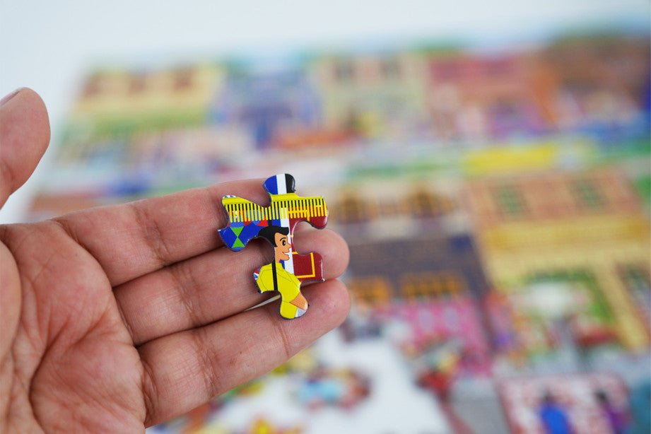Hometown 500 Piece Jigsaw Puzzle by Springbok Puzzles - Springbok Puzzles - Jigsaw Puzzles - The Puzzle Center