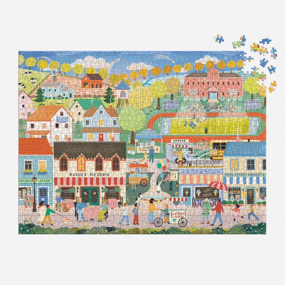 Hometown Cheer 1000 Piece Jigsaw Puzzle | Galison - Jigsaw Puzzles - The Puzzle Center