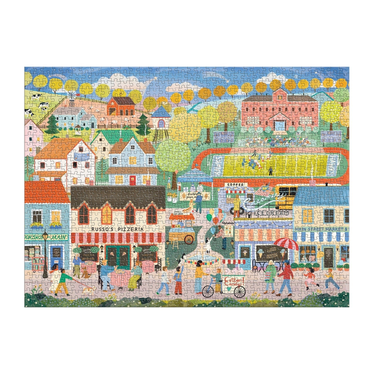 Hometown Cheer 1000 Piece Jigsaw Puzzle | Galison - Jigsaw Puzzles - The Puzzle Center