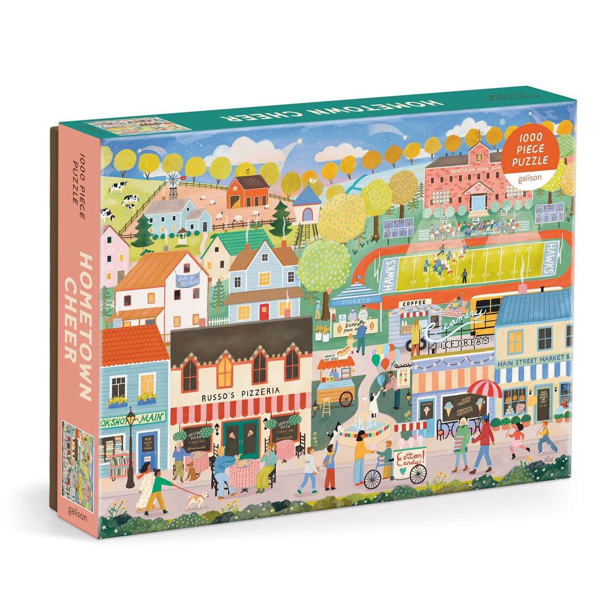 Hometown Cheer 1000 Piece Jigsaw Puzzle | Galison