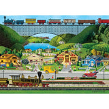 Hometown Gallery - Whistle Stop 1000 Piece Jigsaw Puzzle | Masterpieces Puzzles - Jigsaw Puzzles - The Puzzle Center
