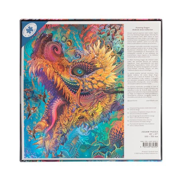 Humming Dragon 1000 Piece Jigsaw Puzzle Paperblanks - Paperblanks - Jigsaw Puzzles - The Puzzle Center