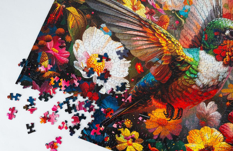 Hummingbird Dream 1000 Piece Jigsaw Puzzle by Springbok Puzzles - Springbok Puzzles - Jigsaw Puzzles - The Puzzle Center