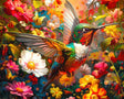 Hummingbird Dream 1000 Piece Jigsaw Puzzle by Springbok Puzzles - Springbok Puzzles - Jigsaw Puzzles - The Puzzle Center