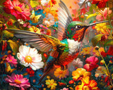Hummingbird Dream 1000 Piece Jigsaw Puzzle by Springbok Puzzles - Springbok Puzzles - Jigsaw Puzzles - The Puzzle Center