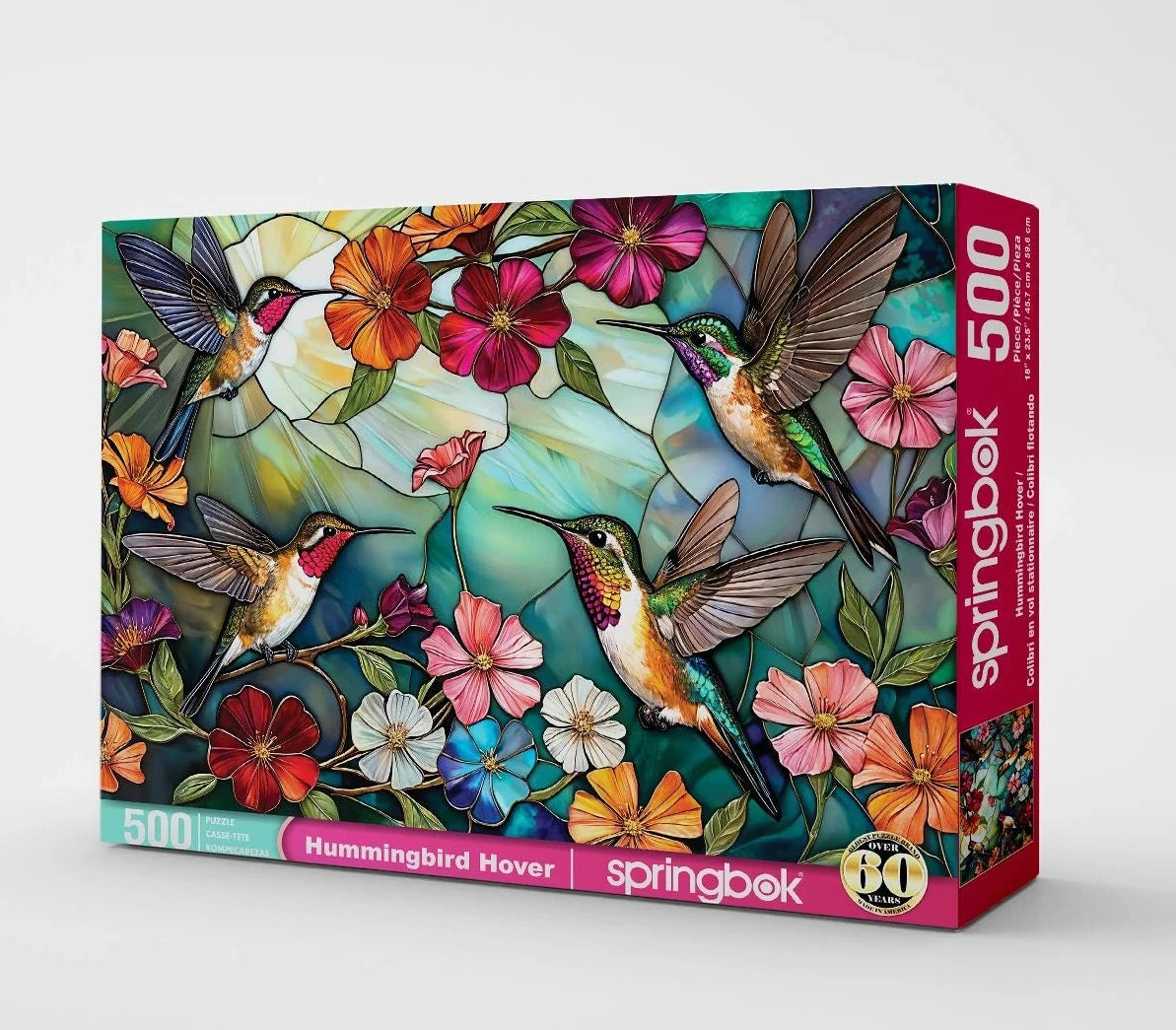 Hummingbird Hover 500 Piece Jigsaw Puzzle | Springbok Puzzles